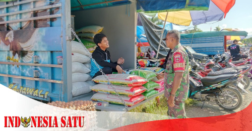 Babinsa Kodim Pasangkayu Pantau Pasar Tradisional Motu untuk Pastikan Stabilitas Harga